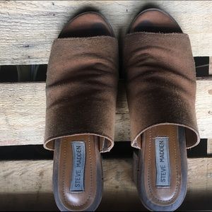 Steve Madden suede wedges